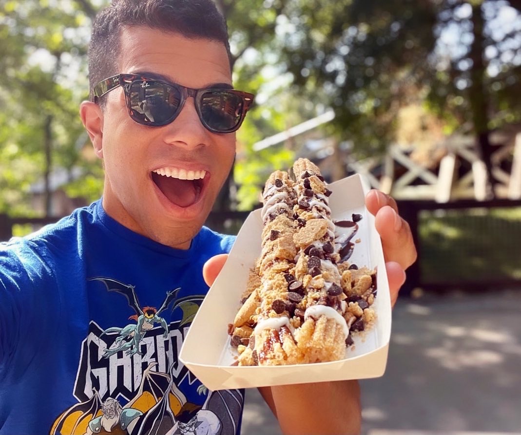 S'mores Churro at Grizzly Peak in Disney California Adventure